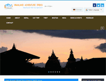 Tablet Screenshot of himaland.com